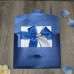 Dark Blue Wedding Invitation Card with Ribbon Bow Business Invitation Printing Customized 